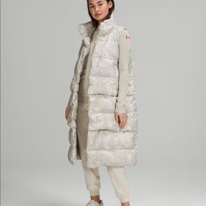 Lululemon Transformable Parka- Maple Metamorphosis Light Neutral Multi